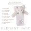 Cobertor de Segurança de Pelúcia Lucky the Elephant Snuggler com Caixa de Presente on Luna Baby Store Miami
