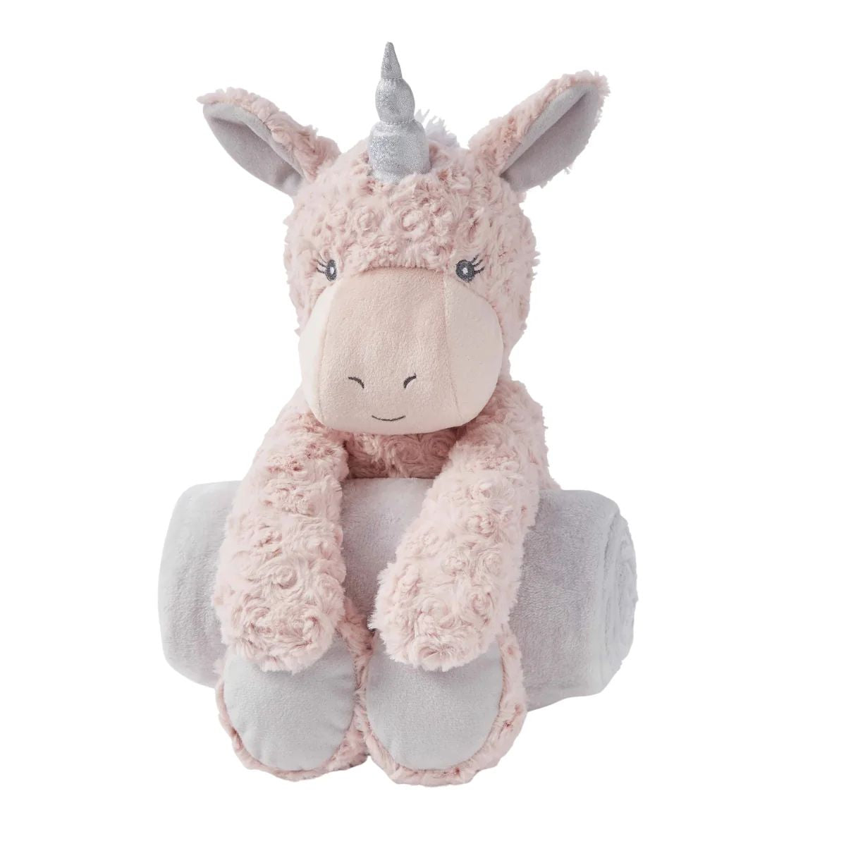 Elegante Unicórnio Redemoinho para Bebê, Huggie, Brinquedo de Pelúcia para Dormir on Luna Baby Store Miami
