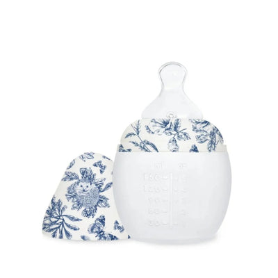Mamadeira Élhée Tartine et Chocolat Toile de Jouy Blue 150ml - 0M


