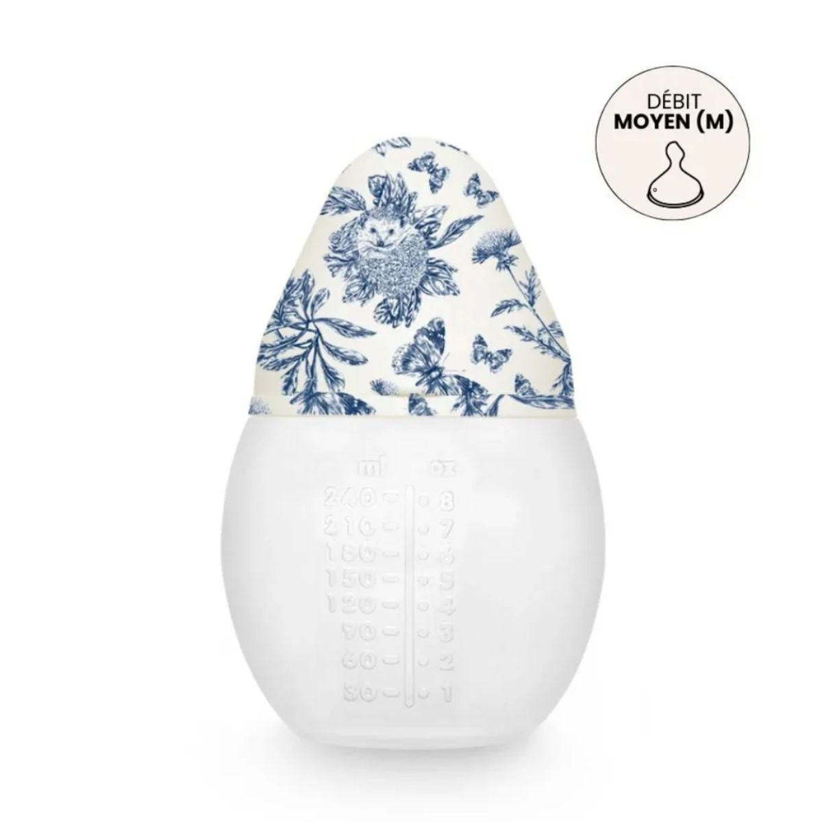 Mamadeira Élhée Tartine et Chocolat Toile de Jouy Blue 240ml - 0M+

 on Luna Baby Store Miami