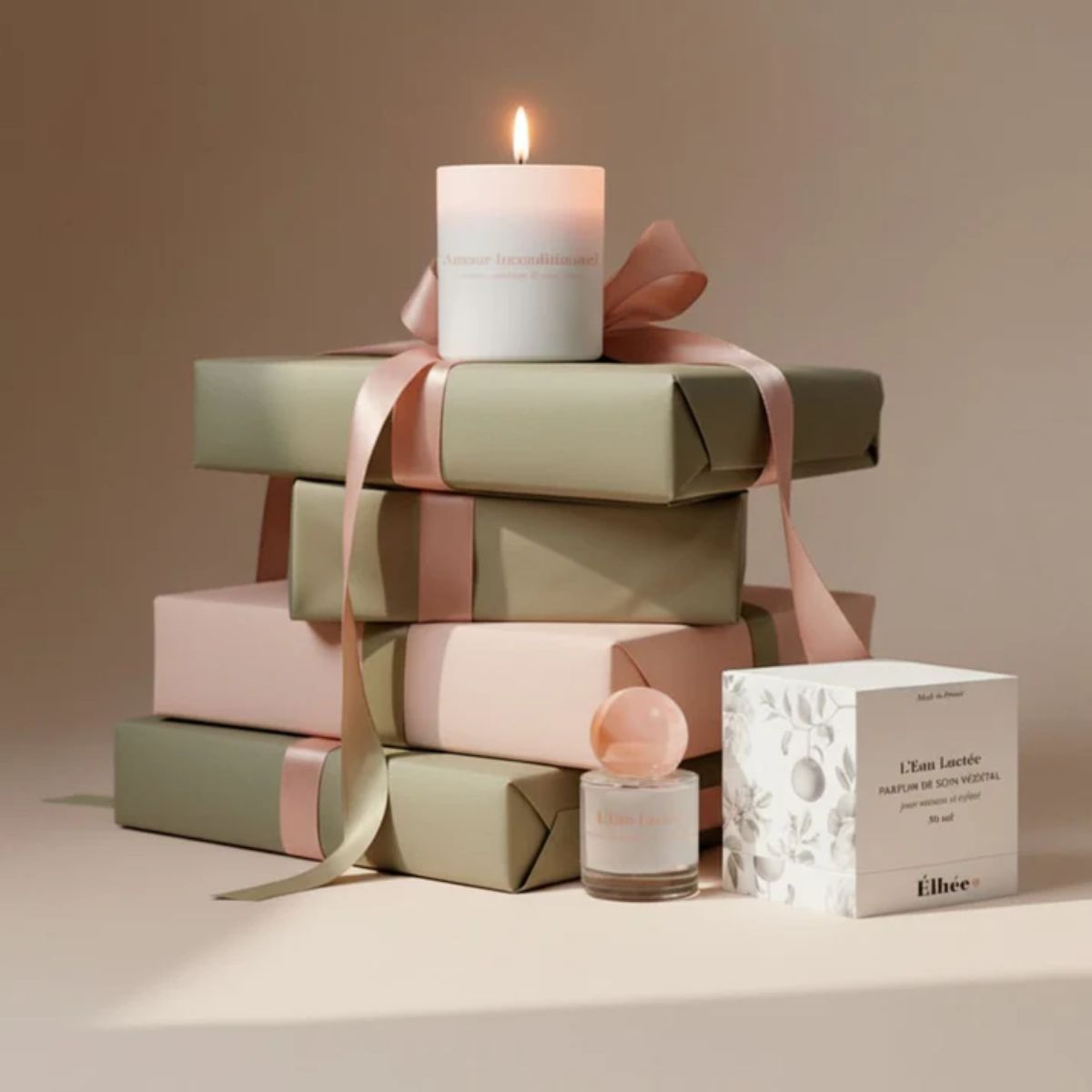 Vela Perfumada Élhée Amour Inconditionnel 250g on Luna Baby Store Miami