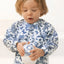 Copo Com Canudo Élhée Tartine et Chocolat Toile de Jouy Blue 240ml - 9M+ on Luna Baby Store Miami