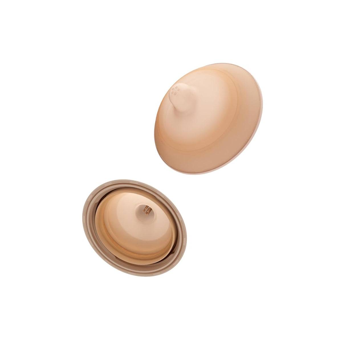 Emulait Baby Bottle Nipples 2-Pack - Light, Shape 4 on Luna Baby Store Miami