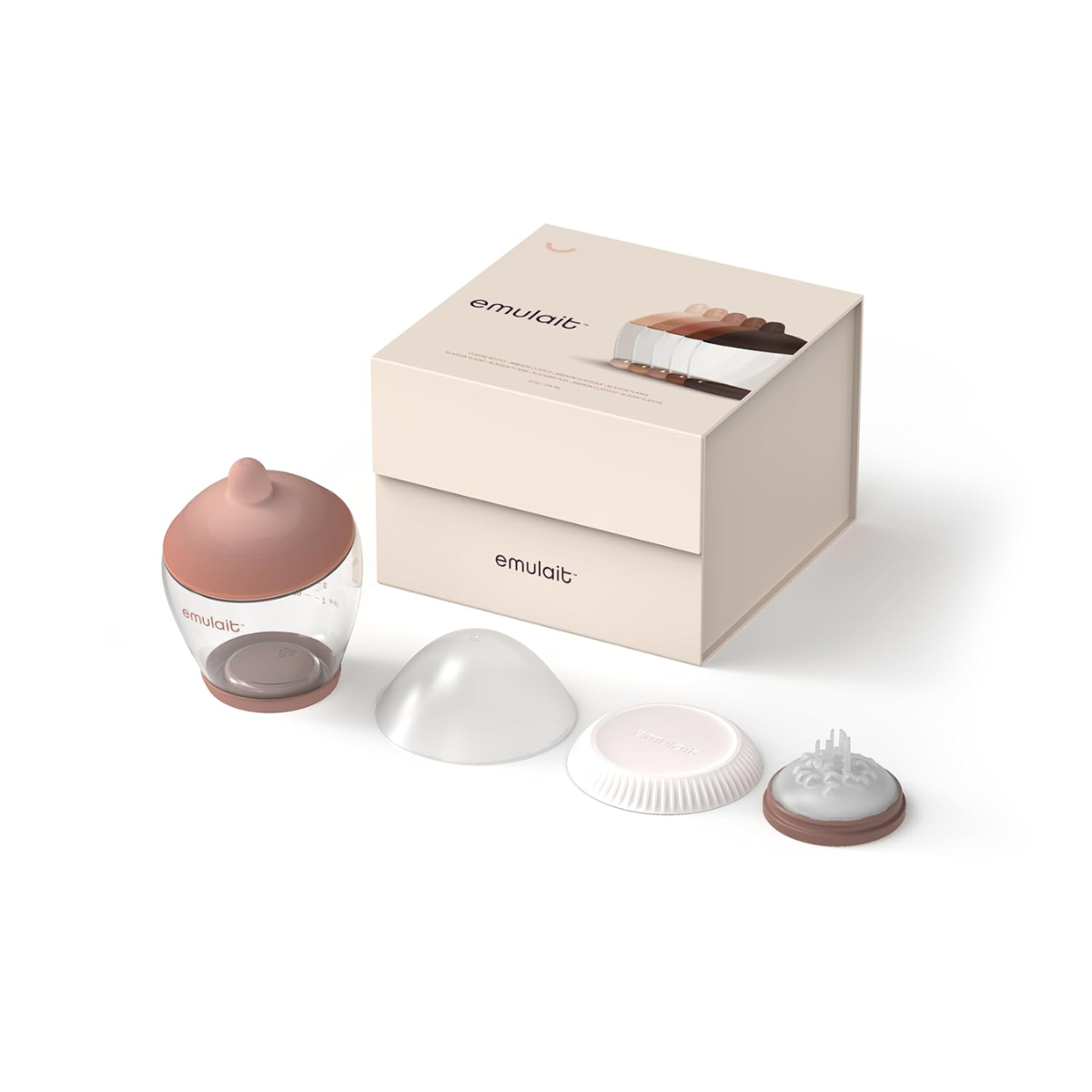 Emulait The Classic Bottle Nipple 8 oz - Shape 4, Medium