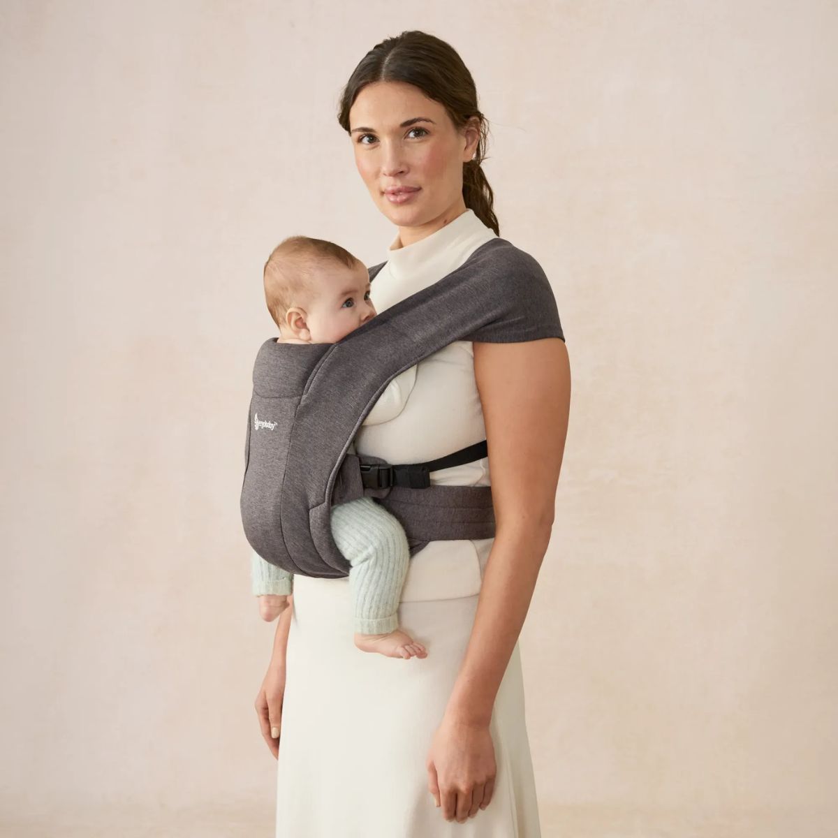 Ergobaby Embrace Newborn Baby Carrier 0-12M - Heather Grey