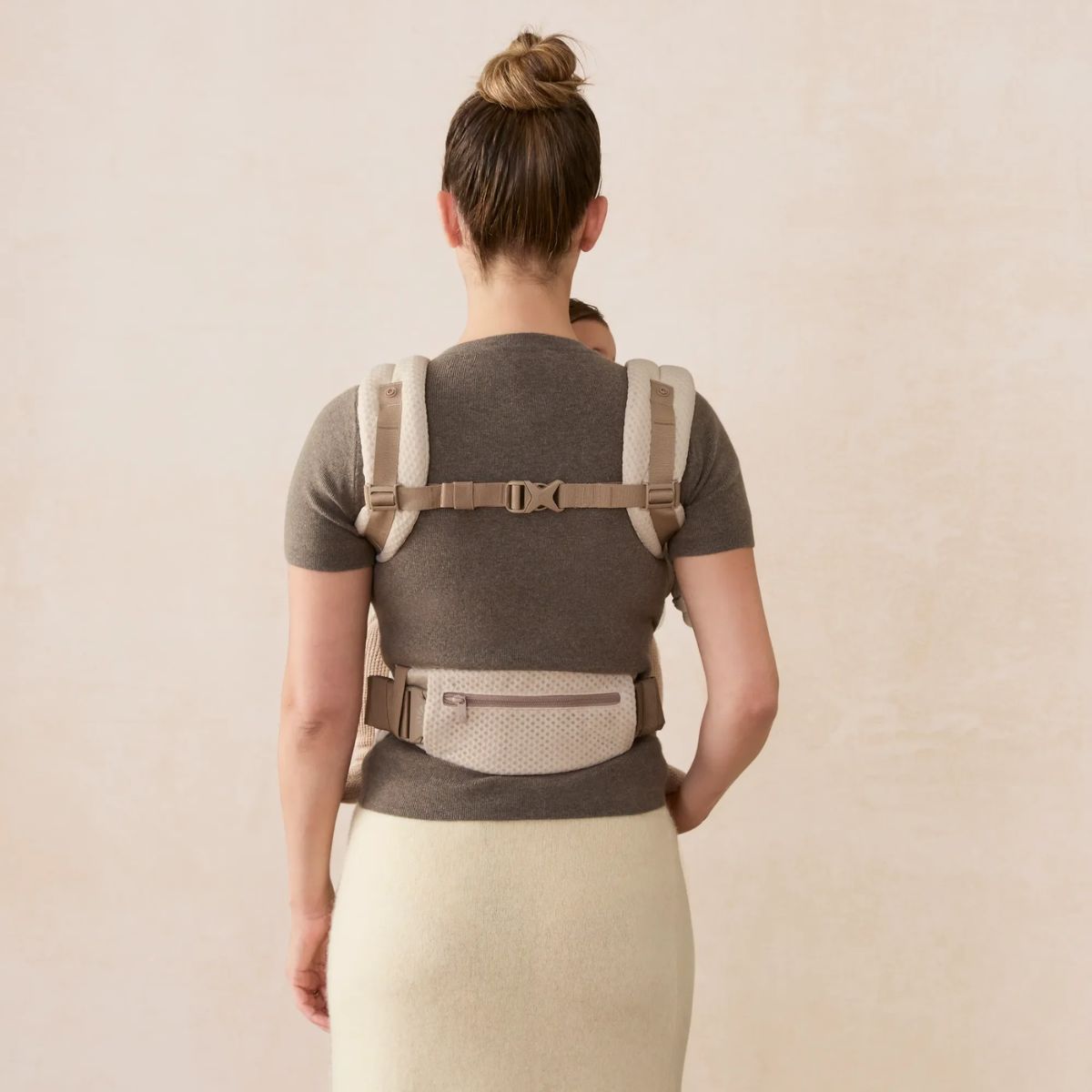 Ergobaby Omni Deluxe Newborn Baby Carrier 0-48M - Natural Beige