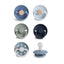 Mushie FRIGG Endless Sea Silicone Rubber Pacifier 6 Pack - 0-6M on Luna Baby Store Miami