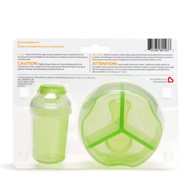 Munchkin Formula Dispenser Combo Pack - Green - Luna Baby Store Miami