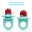 Kit de Alimentador Infantil de Silicone FridaBaby Push Pop on Luna Baby Store Miami