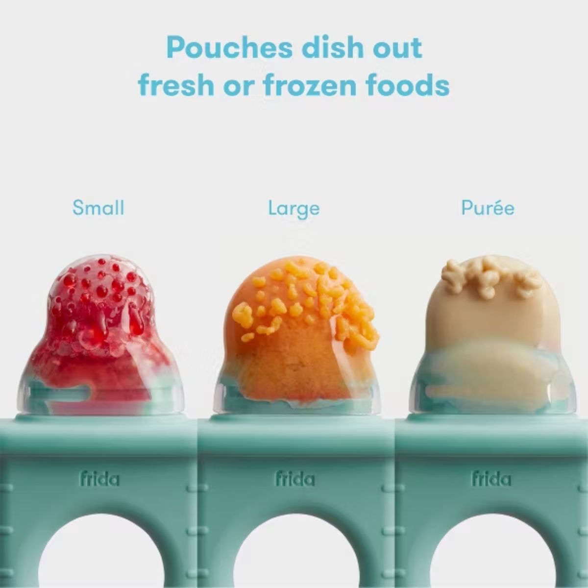 Kit de Alimentador Infantil de Silicone FridaBaby Push Pop