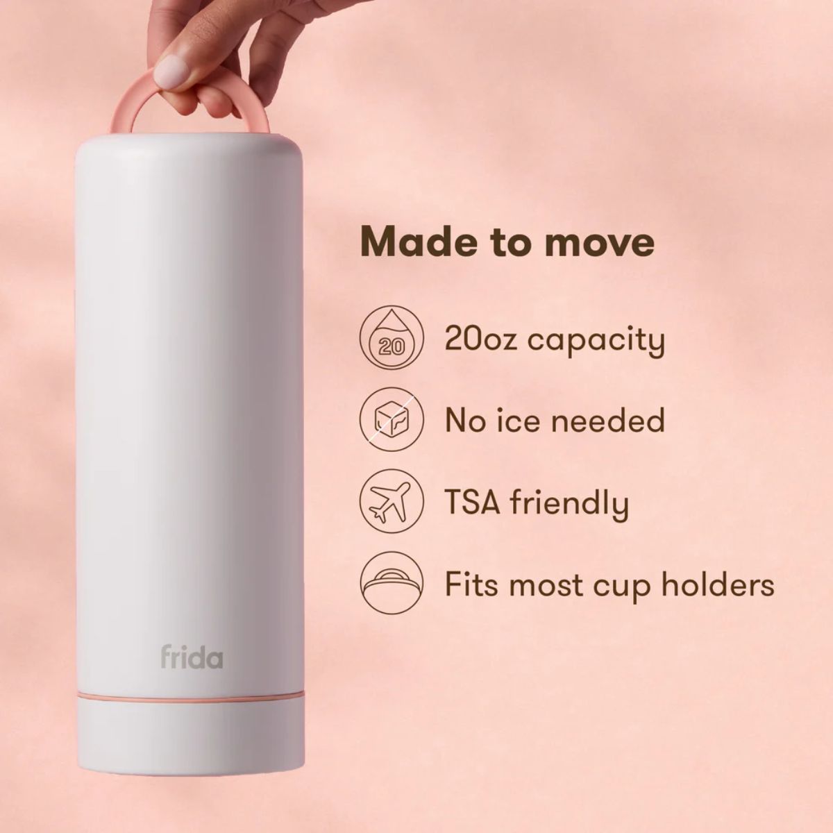 Frida Mom Cooler de Leite Materno Flow + Go 590ML
