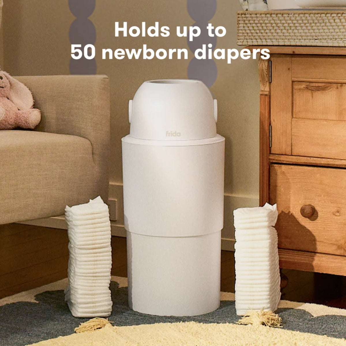 Fridababy Odor-Blocking Diaper Pail