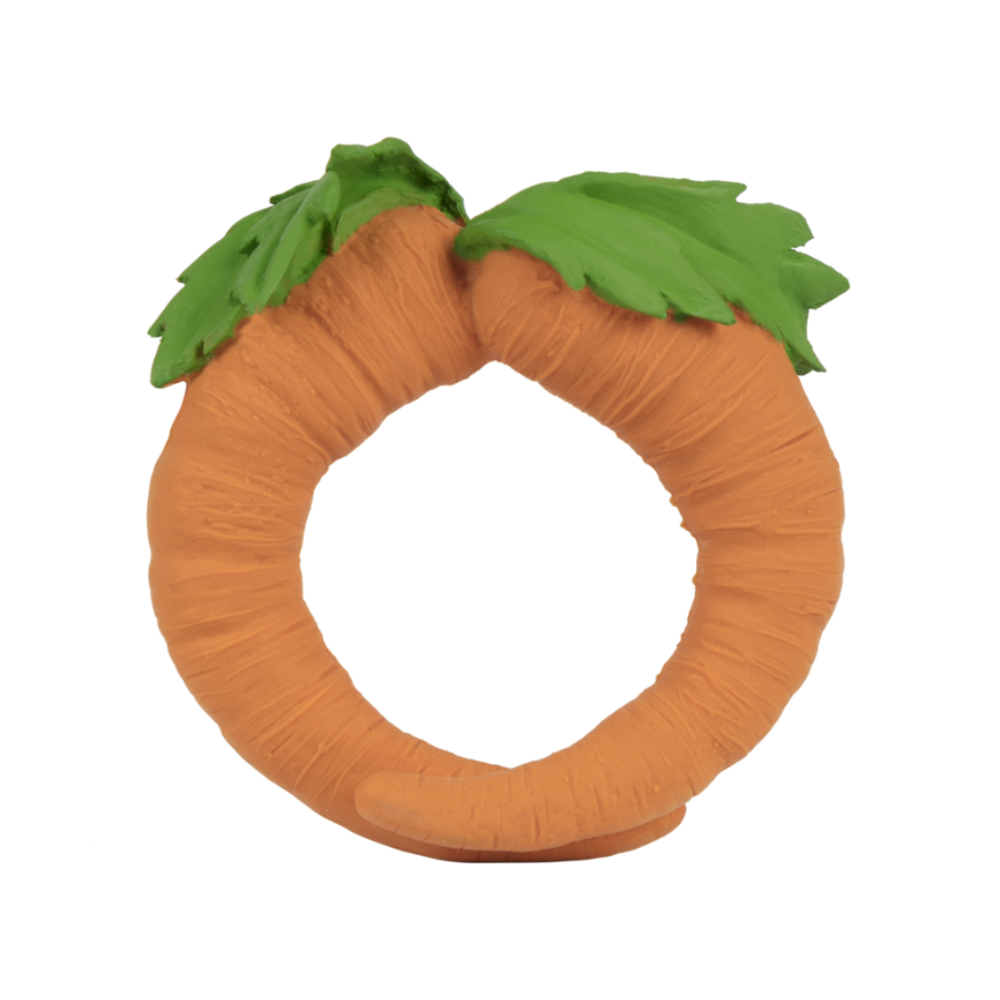 Olí & Carol Veggie Teether Cathy The Carrot - Luna Baby Store Miami