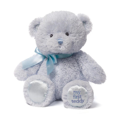 GUND My First Teddy Bear, Blue, 10 in