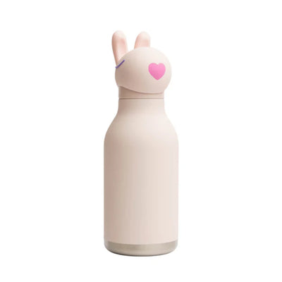 Asobu - Stainless Steel Bottle Silicone Head Bunny