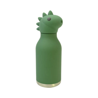 Asobu - Stainless Steel Bottle Silicone Head Dinosaur