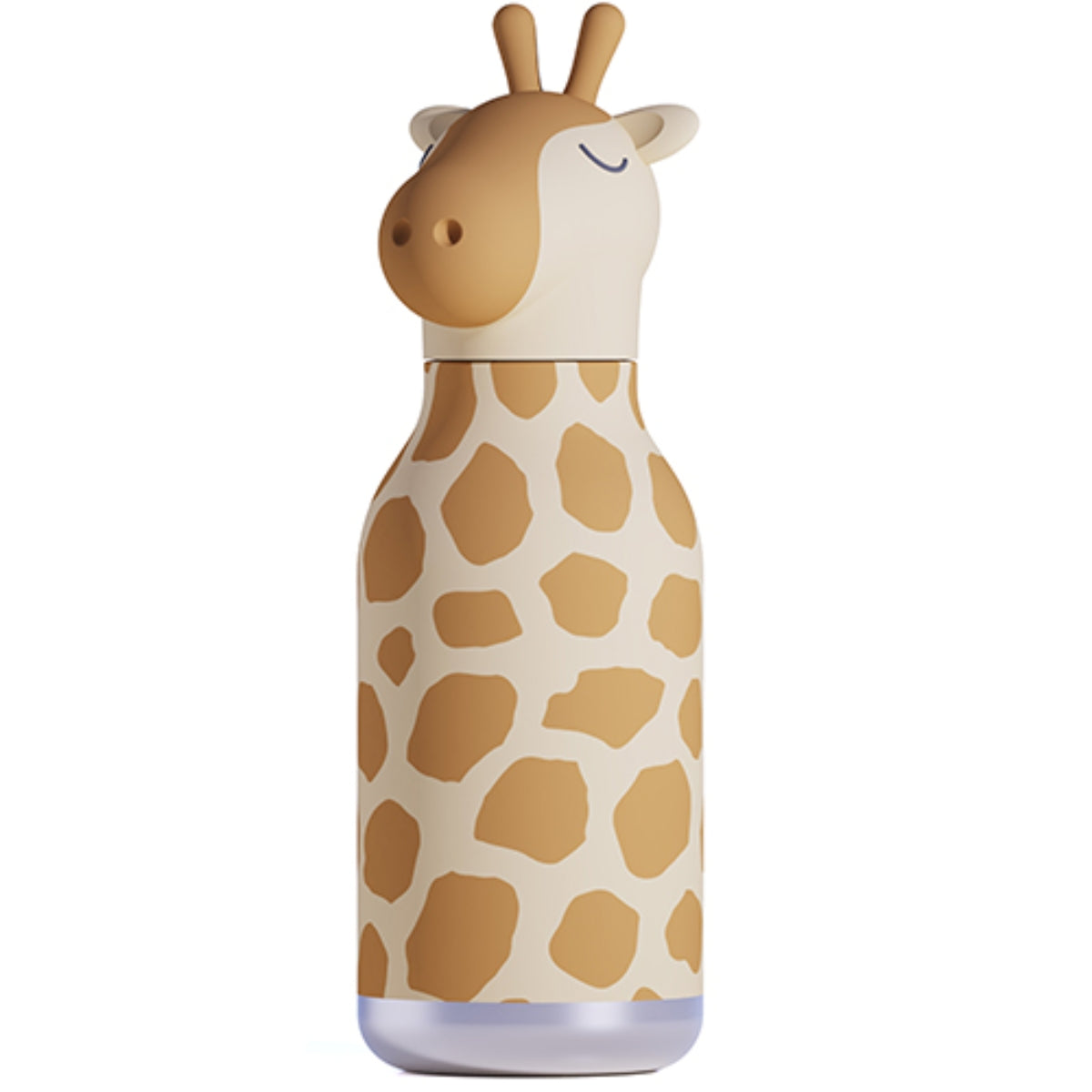 Asobu - Stainless Steel Bottle Silicone Head Giraffe