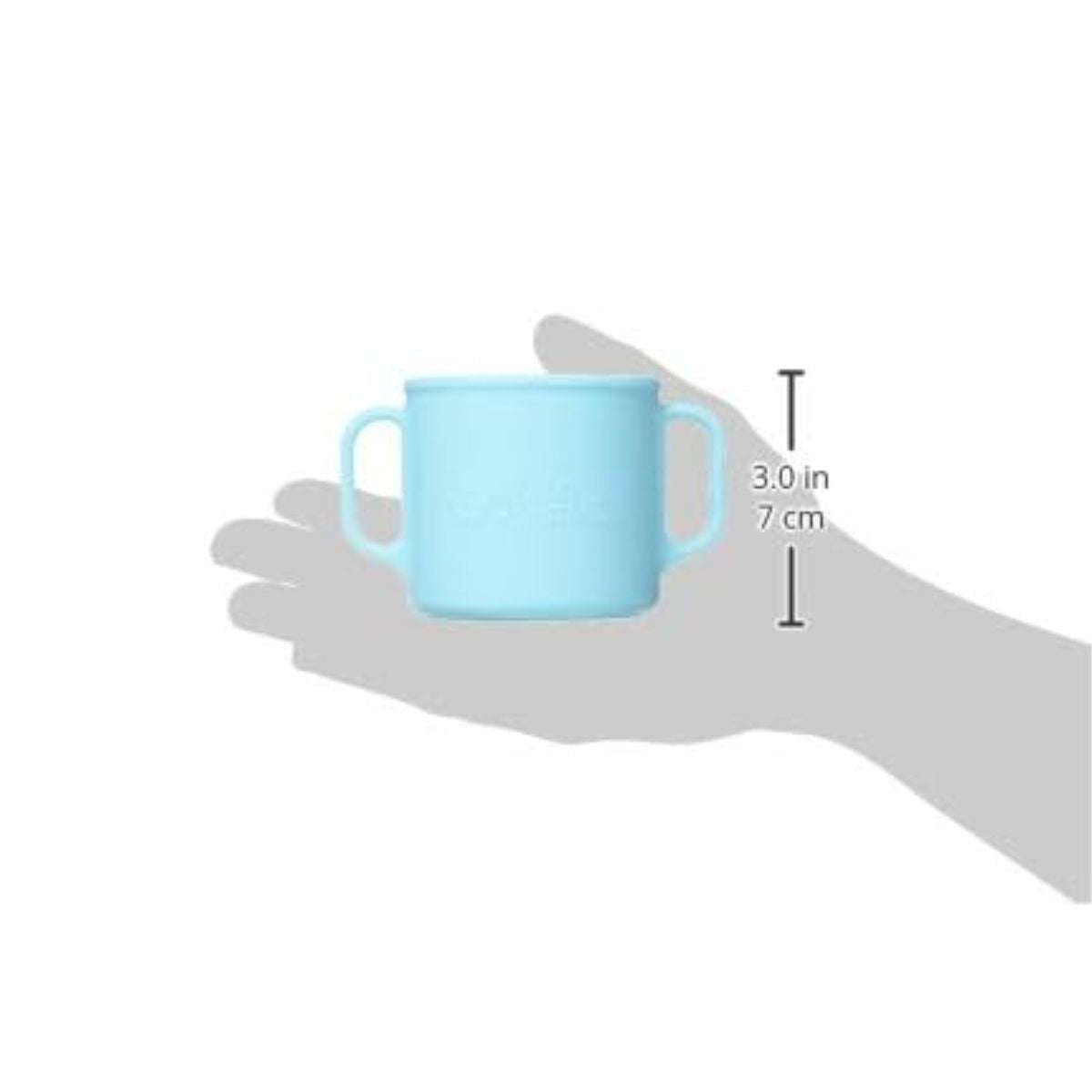 Green Sprouts Learning Cup Made From Silicone - Aqua