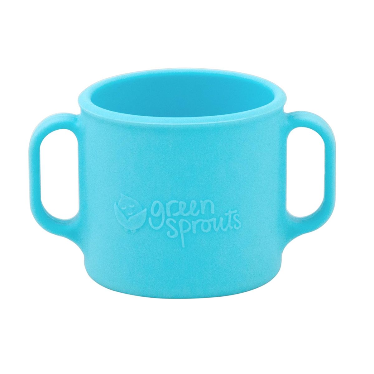 Green Sprouts Learning Cup Made From Silicone - Aqua