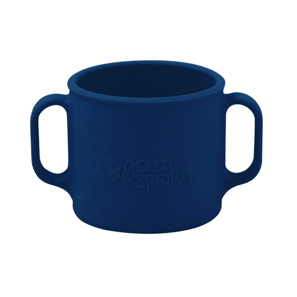 Green Sprouts Learning Cup Made From Silicone - Navy