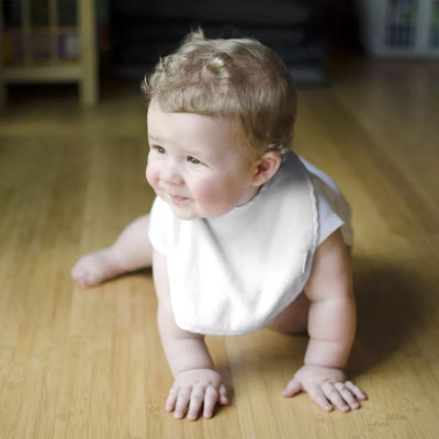 Babadores Diários Green Sprouts Stay-Dry 10 pack - Conjunto de Rosas