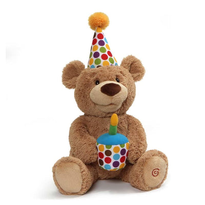 Gund Happy Birthday Animated Teddy 12 In