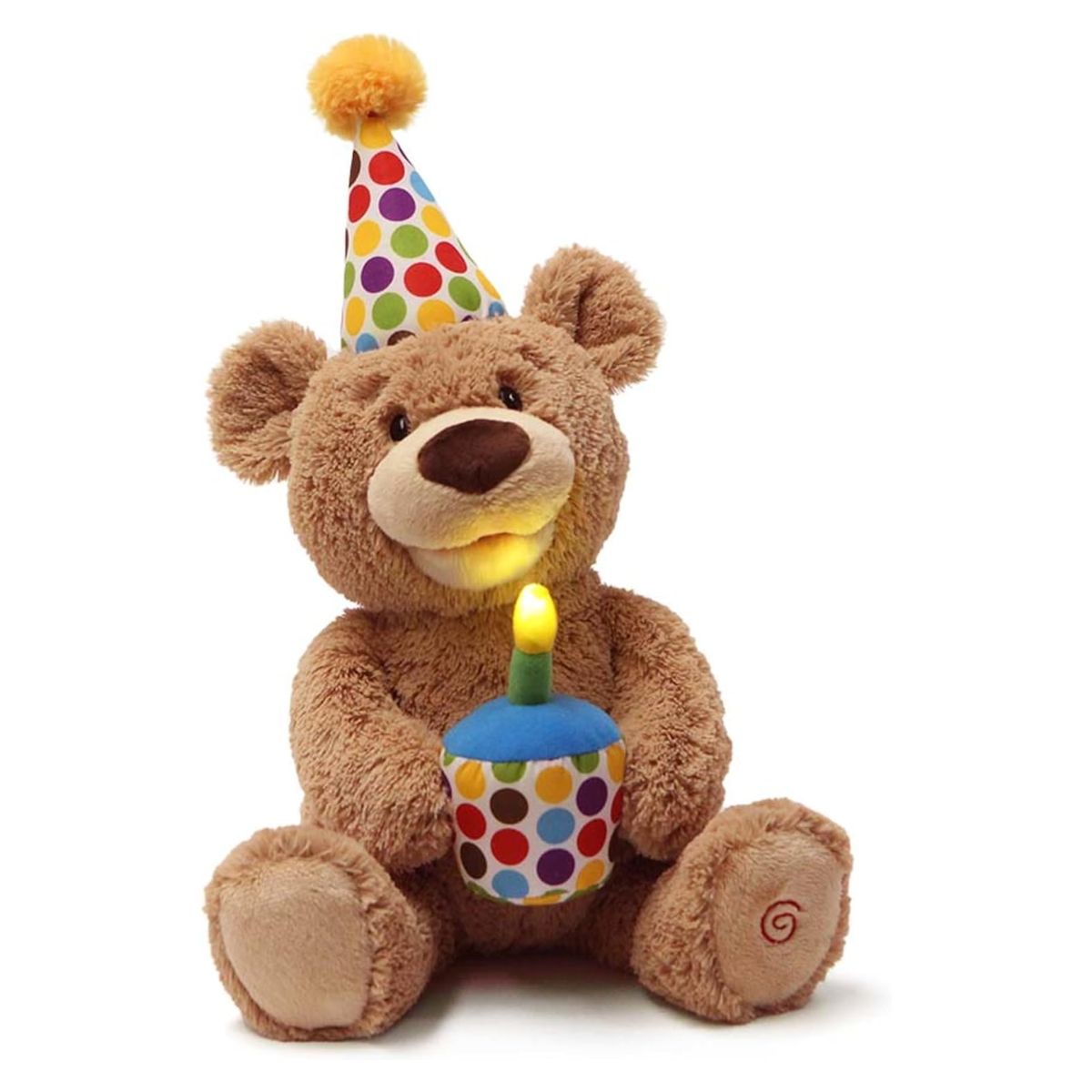 Gund Happy Birthday Animated Teddy 12 In on Luna Baby Store Miami