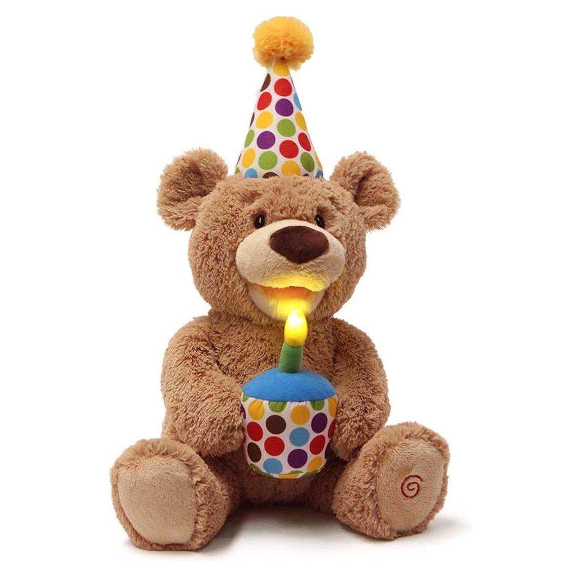 Gund Happy Birthday Animated Teddy 12 In on Luna Baby Store Miami