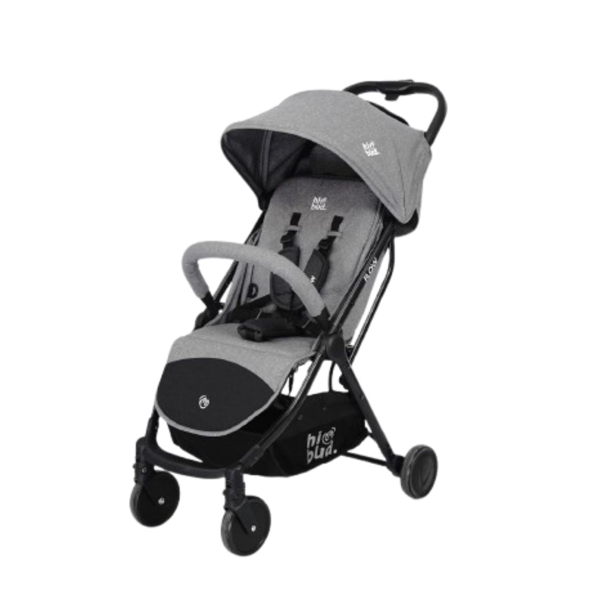 HIBUD FLOW Ultra-Compact Travel Stroller - Grey