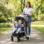 HIBUD FLOW Ultra-Compact Travel Stroller - Grey on Luna Baby Store Miami