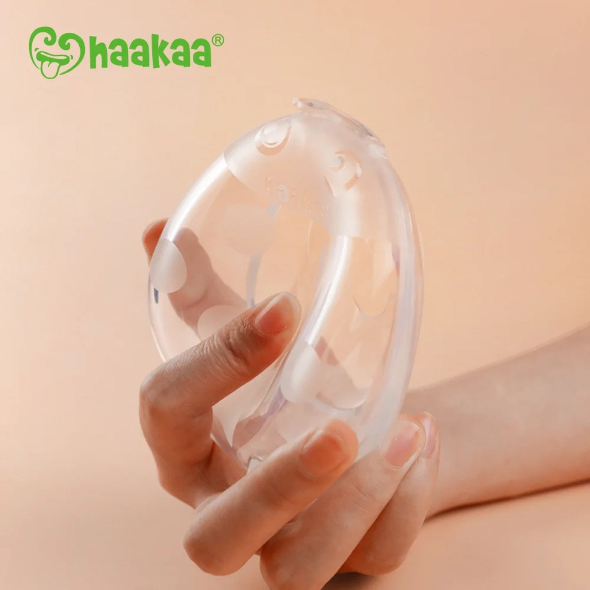 Haakaa Ladybug Silicone Breast Milk Collector, 2.5 oz/75 ml