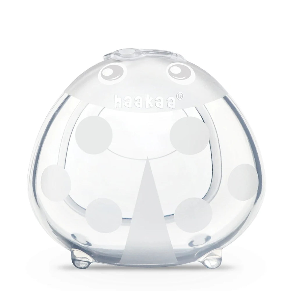 Haakaa Ladybug Silicone Breast Milk Collector, 2.5 oz/75 ml