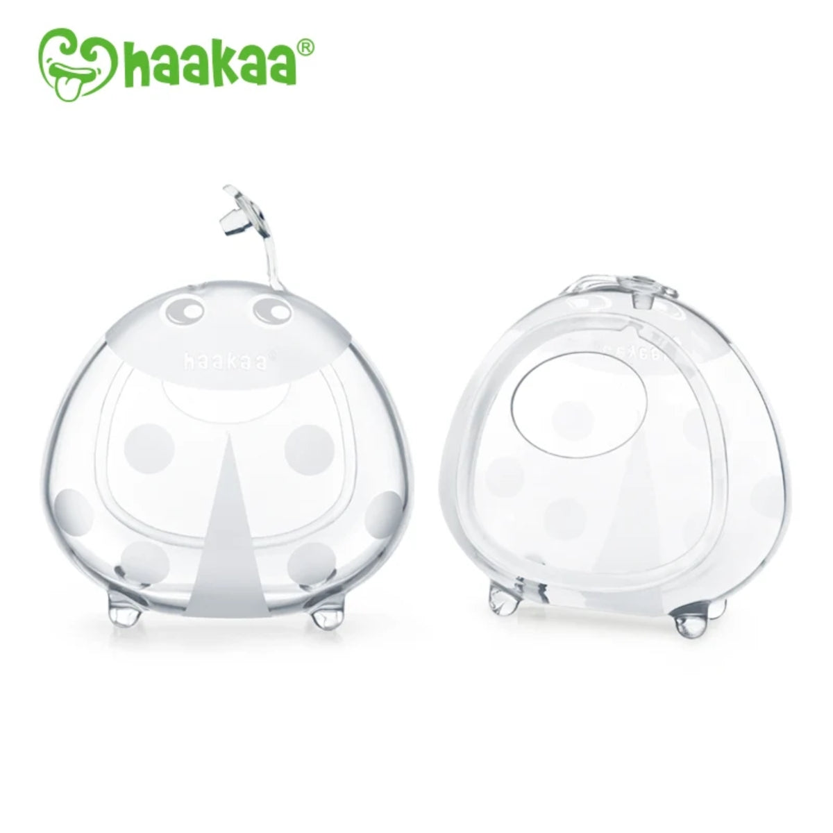 Haakaa Ladybug Silicone Breast Milk Collector, 2.5 oz/75 ml