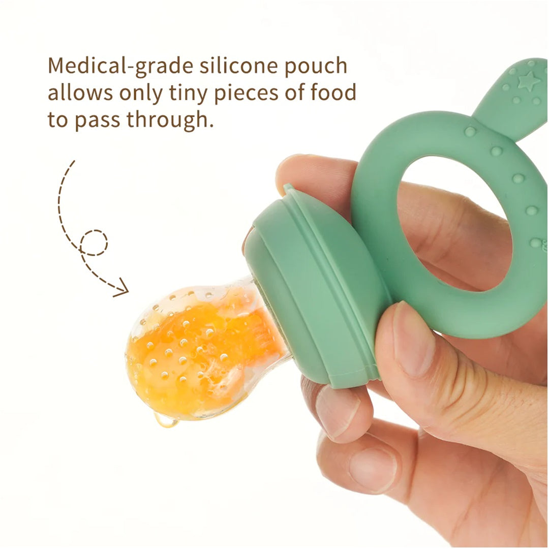 Haakaa Silicone Freeze-N-Feed Mini Combo - Verde