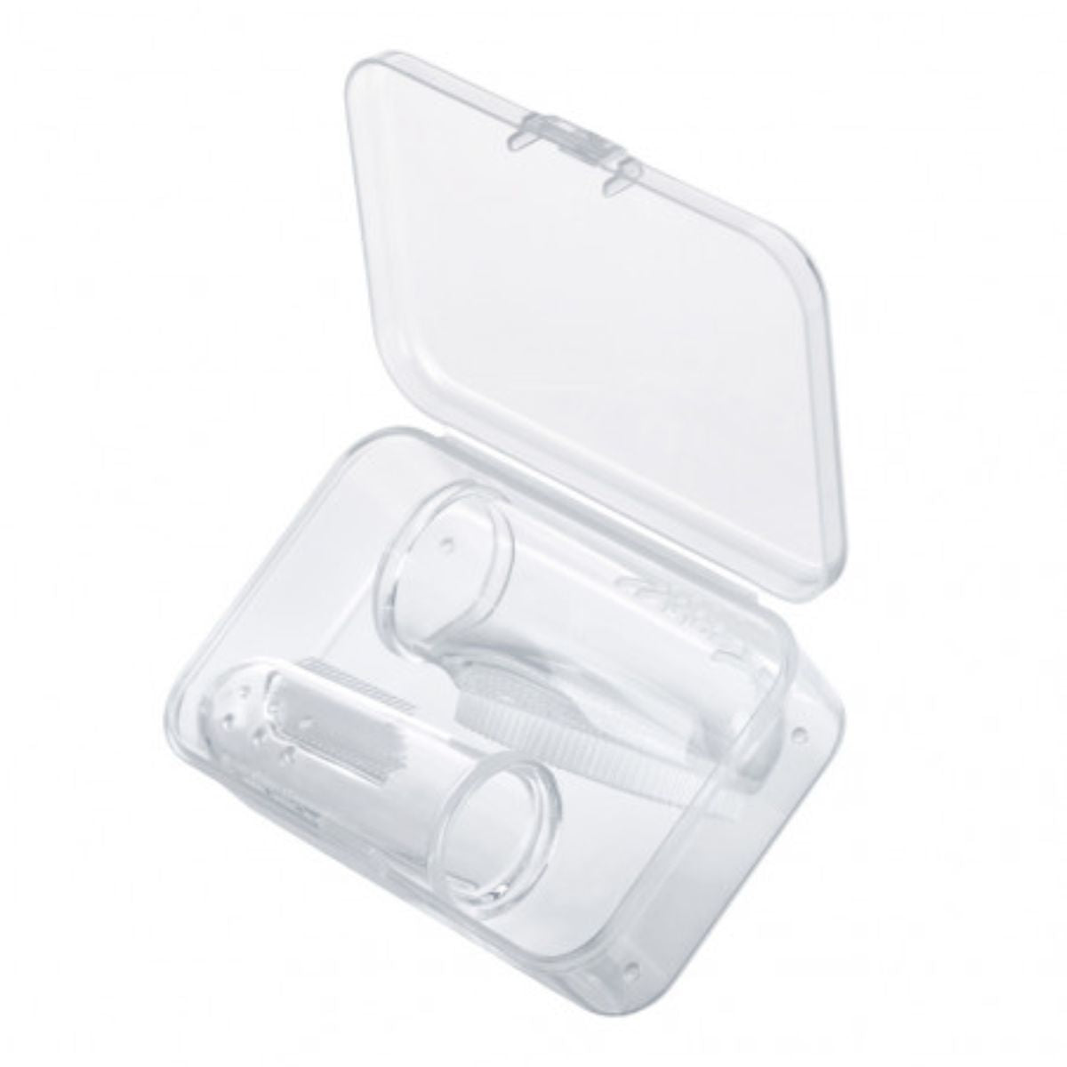 Kit Escova Dedeira De Silicone Para Bebês Haakaa 2 Unidades on Luna Baby Store Miami
