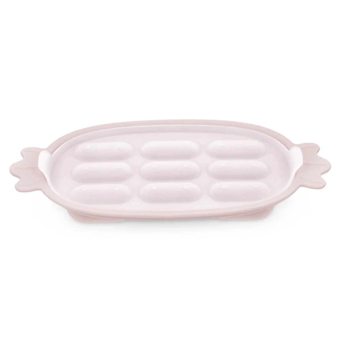 Bandeja de Silicone Para Congelar Alimento Infantil Haakaa Blush