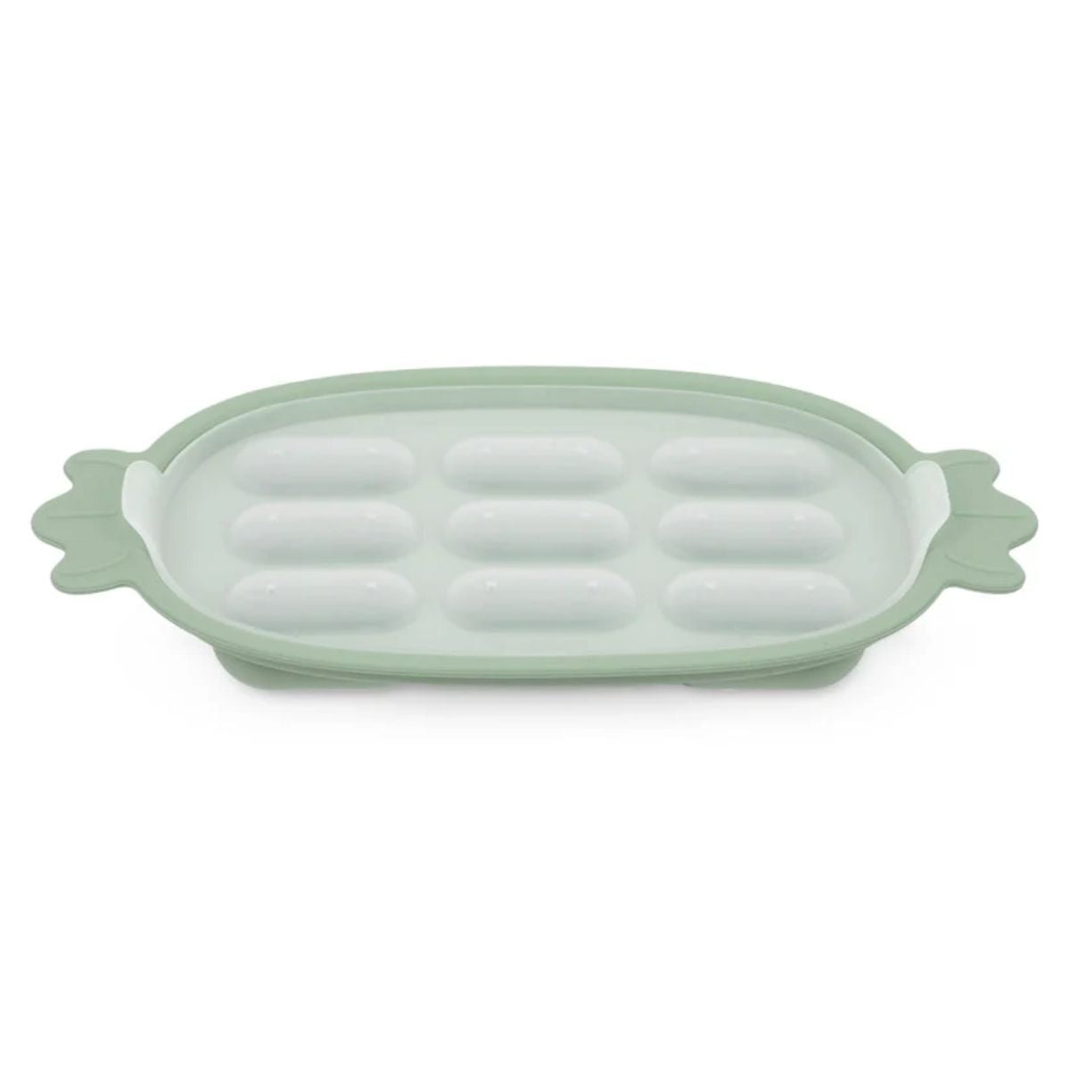 Bandeja de Silicone Para Congelar Alimento Infantil Haakaa Verde on Luna Baby Store Miami