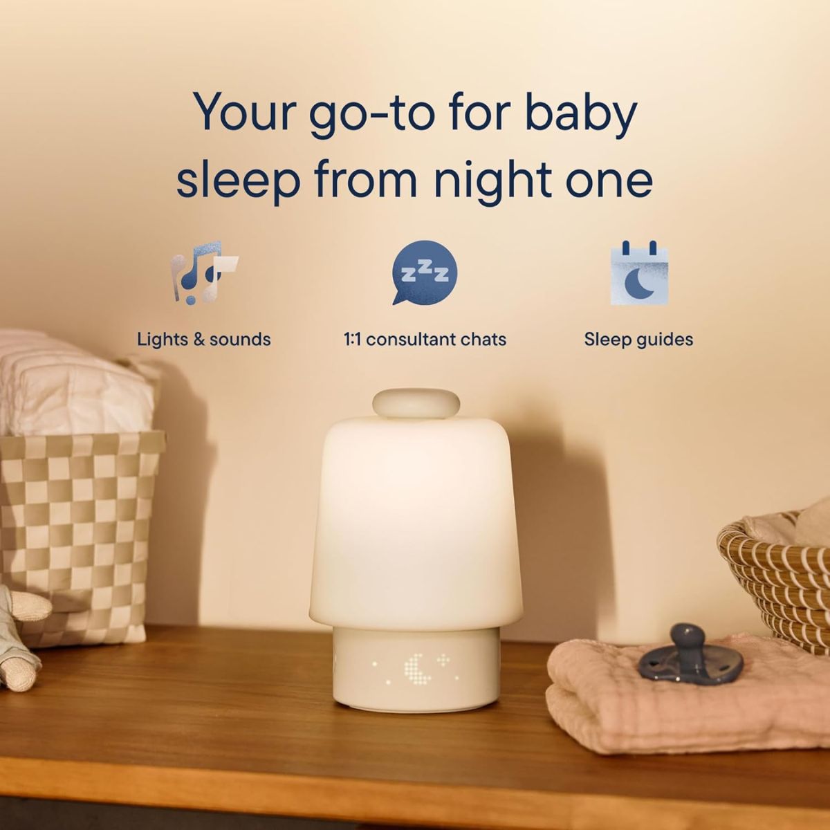 Ruído Branco Infantil Hatch Rest Baby Mint on Luna Baby Store Miami