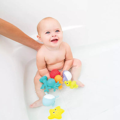 Infantino Aquarium Bath Squirters Toy 8 pieces