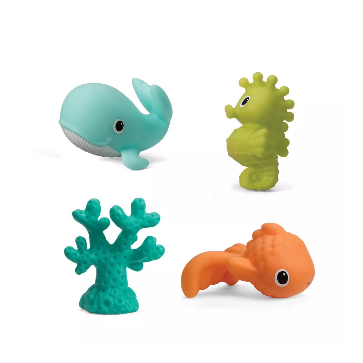 Infantino Aquarium Bath Squirters Toy 8 pieces on Luna Baby Store Miami