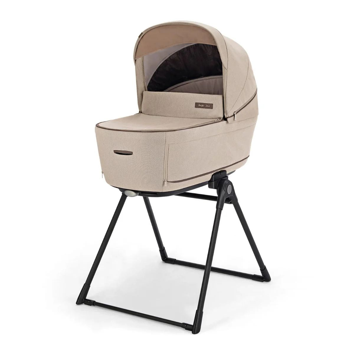 Inglesina Aptica Stroller & Bassinet + Stand - Pashmina Beige on Luna Baby Store Miami