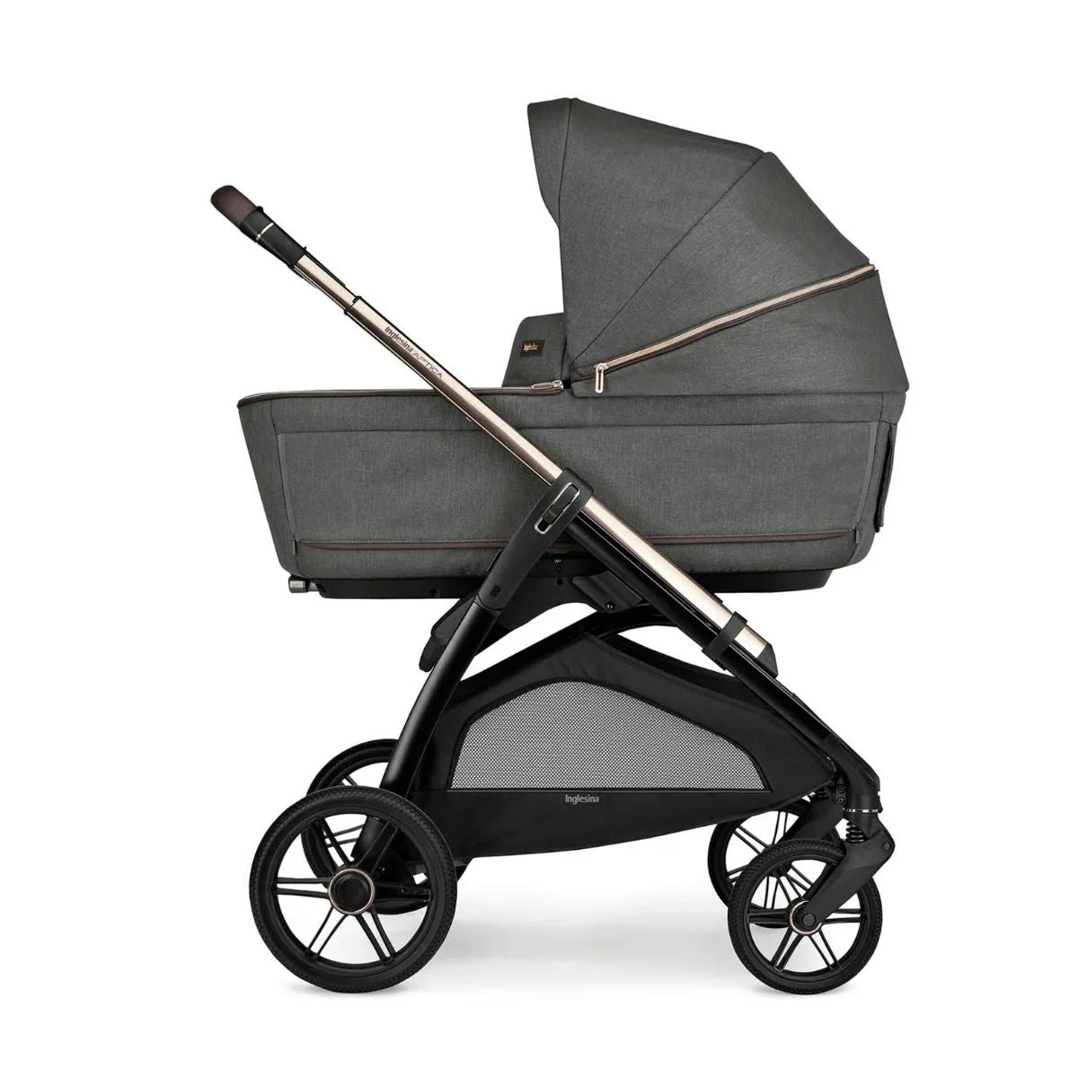 Inglesina Aptica Stroller & Bassinet + Stand - Velvet Grey