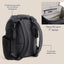 Mochila Maternidade Itzy Ritzy Belong Bucket Black