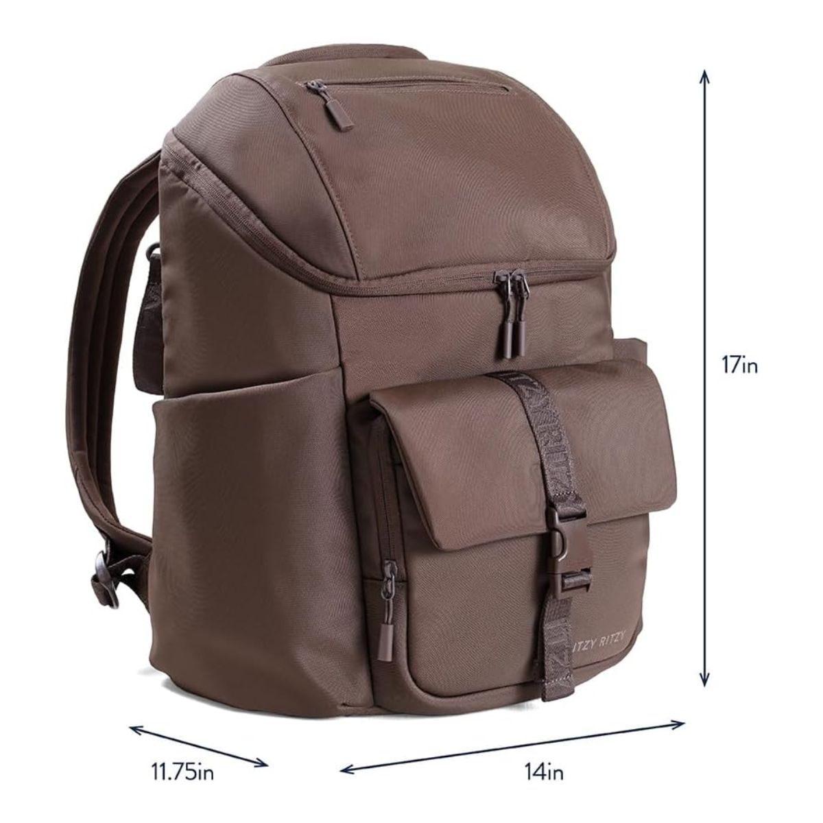 Mochila Maternidade Itzy Ritzy Belong Bucket Mocha