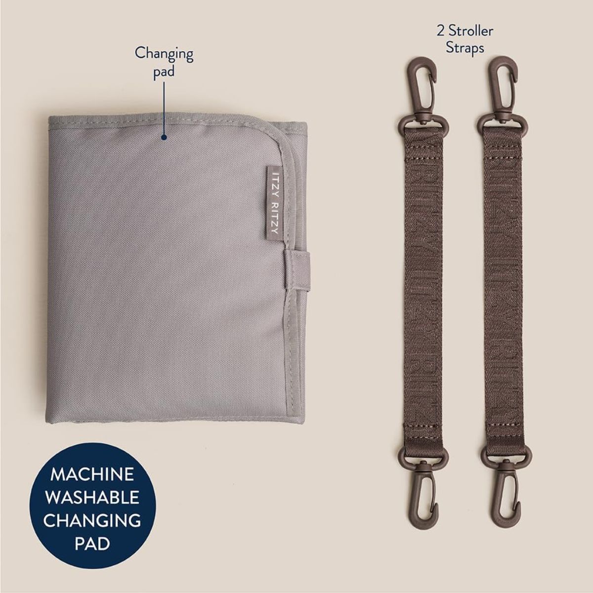 Mochila Maternidade Itzy Ritzy Belong Bucket Mocha