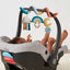 Itzy Ritzy Bitzy Spiral Car Seat - Rainbow on Luna Baby Store Miami