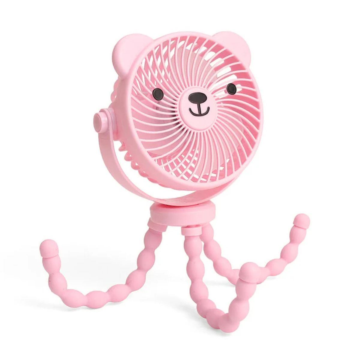 Itzy Ritzy Breeze 3-Speed Stroller Fan - Pink on Luna Baby Store Miami