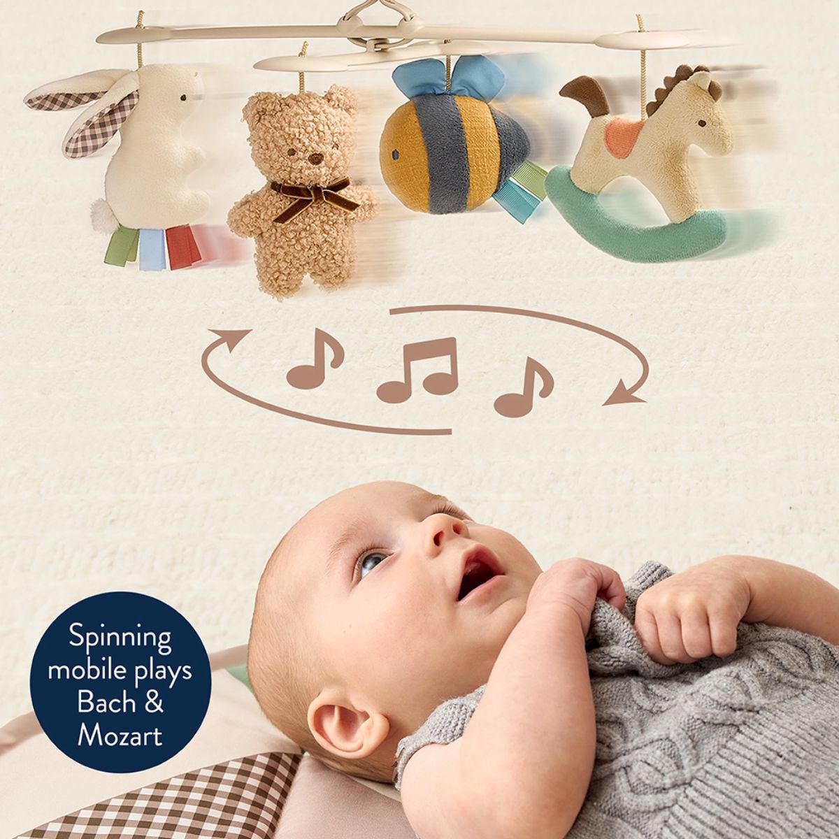 Tapete De Atividades Itzy Ritzy Music & Motion Multicolor