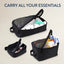 Kit Com 3 Necessaires Itzy Ritzy Pack Like A Boss Matte Black