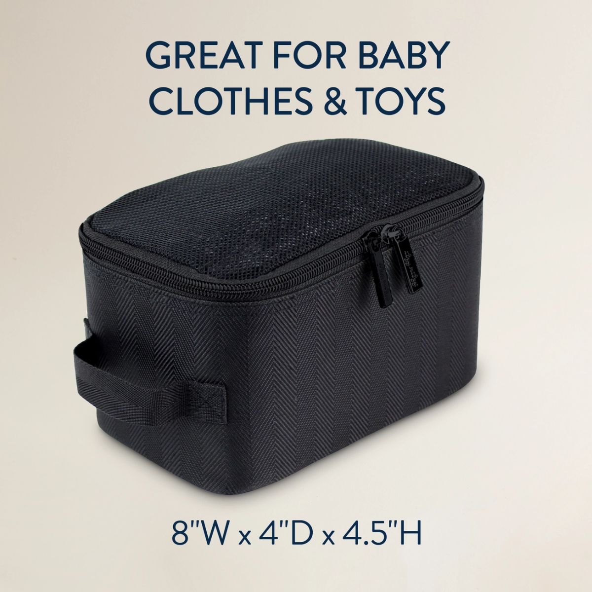 Kit Com 3 Necessaires Itzy Ritzy Pack Like A Boss Matte Black